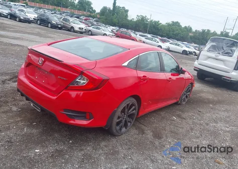 2020 Honda Civic Sport from USA, damaged, VIN 2HGFC2F84LH563144